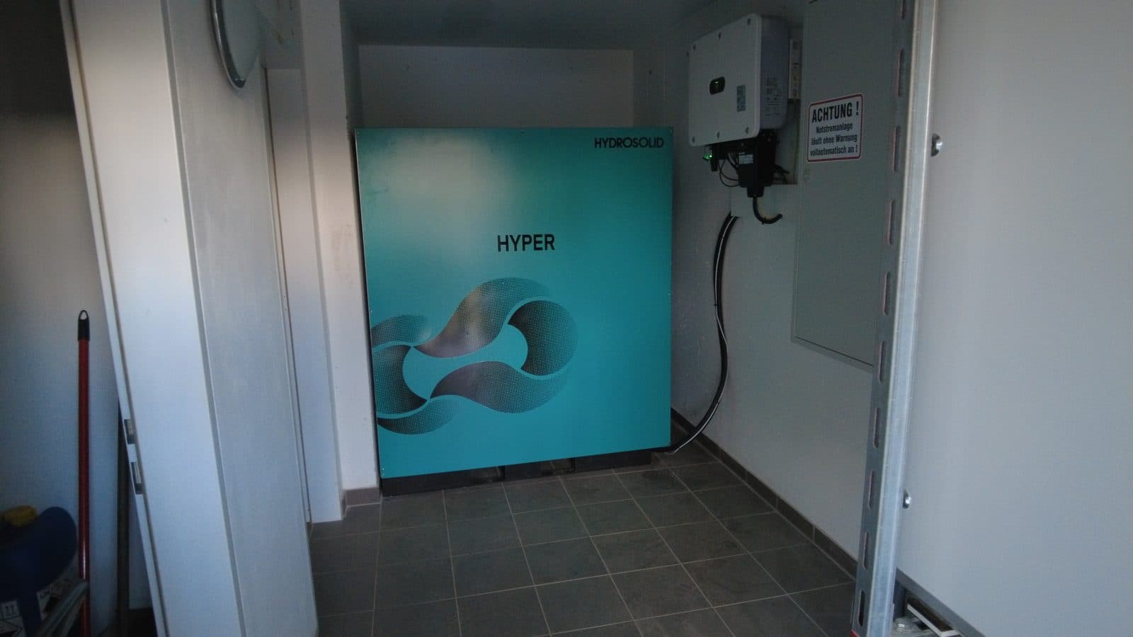 HydroSolid HYPER im Technikraum des Wohnhauses in Kärnten